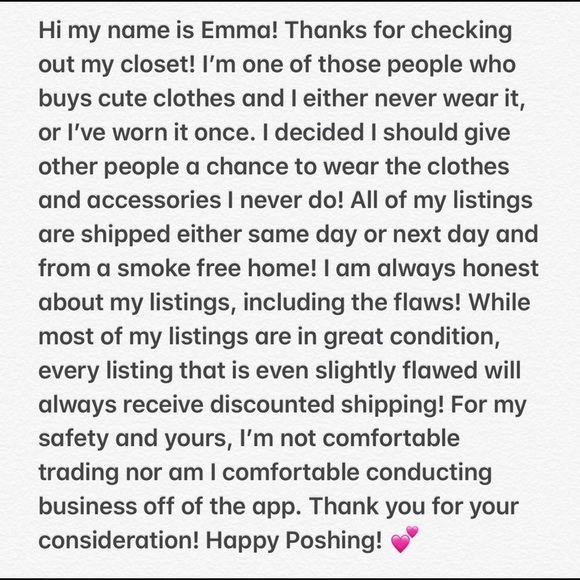 About me and my closet 🤗 - Picture 8 of 8